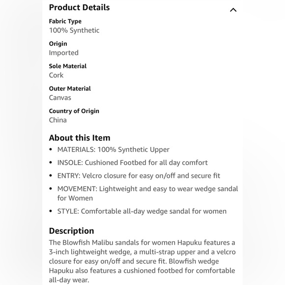 Blowfish Malibu Women's Hapuku Wedge Sandal - Picture 10 of 10